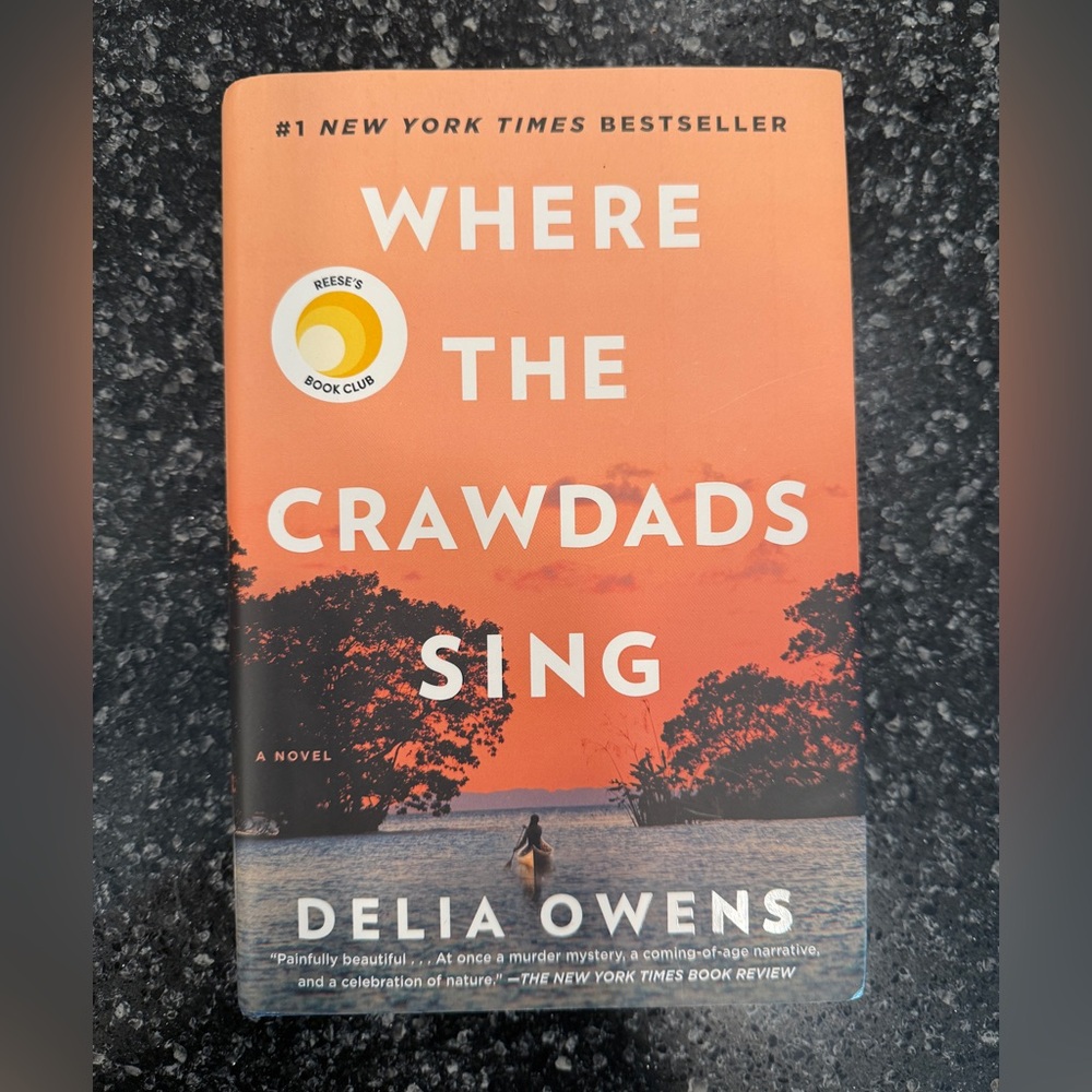 #1 New York Times Bestseller “Where the Crawdads Sing” by Delia Owens. Like New.